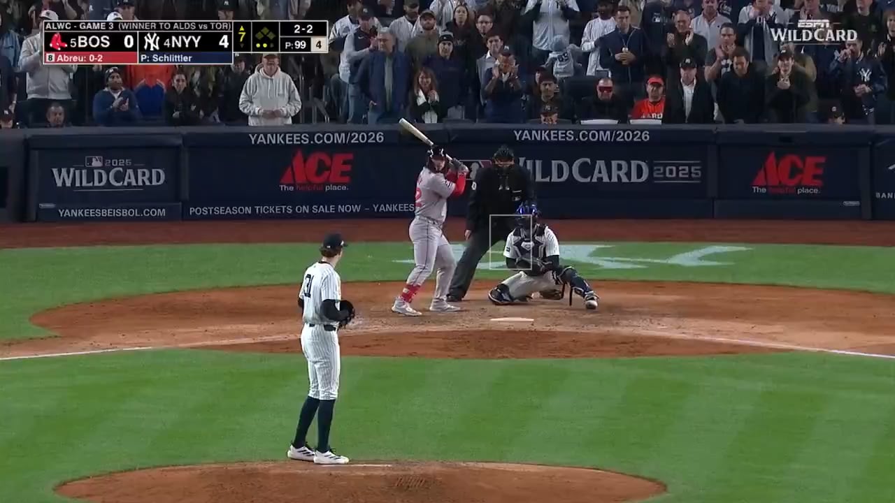 CAM SCHLITTLER'S 11TH STRIKEOUT ON HIS 100TH PITCH!