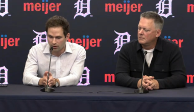 Scott Harris on if the Tigers should have added a bat at the deadline: " ... I think the more pressing and fundamental question is how does a top 8 offense for 5 months become a bottom 8 offense in September. That's the question that keeps me up at night ... "