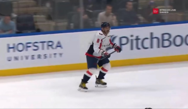 Cizikas runs into a wall