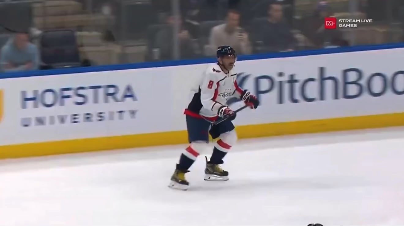 Cizikas runs into a wall