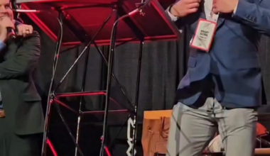 Brent Suter doing his Tito impression for the Joe Nuxhall Miracle League auction