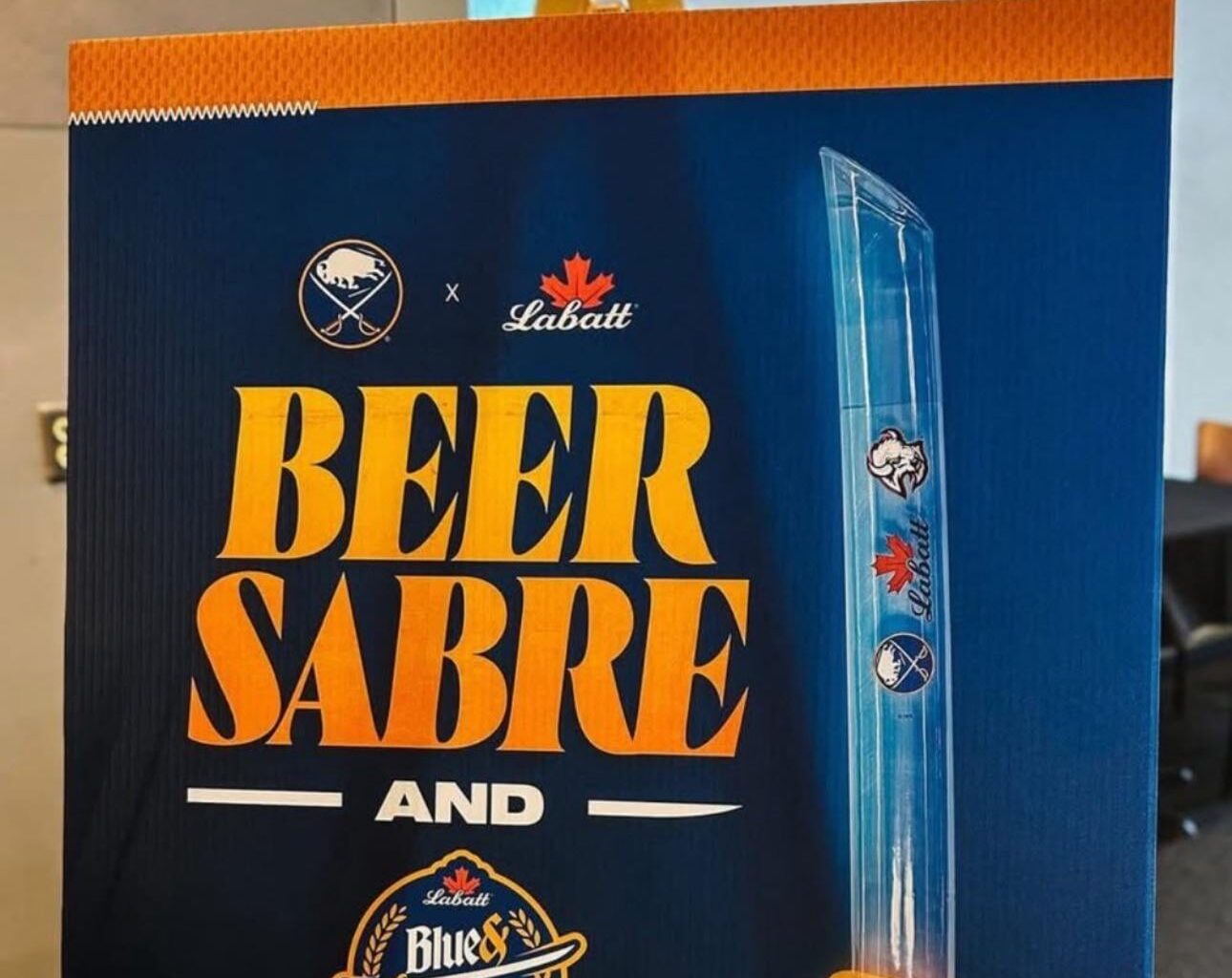 Our team might stink... but beer Sabres are now a thing!