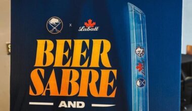 Our team might stink... but beer Sabres are now a thing!