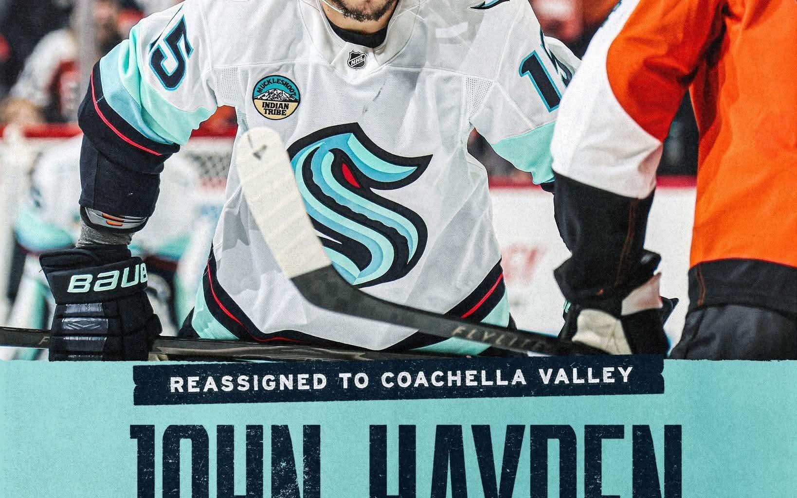 John Hayden reassigned to Coachella Valley