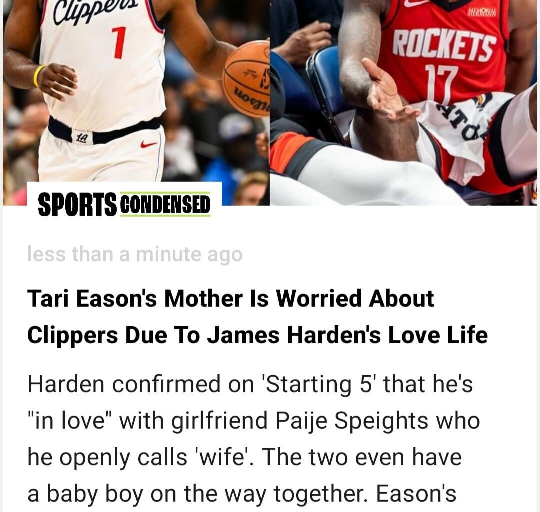 Harden having a love life put the league on notice😭