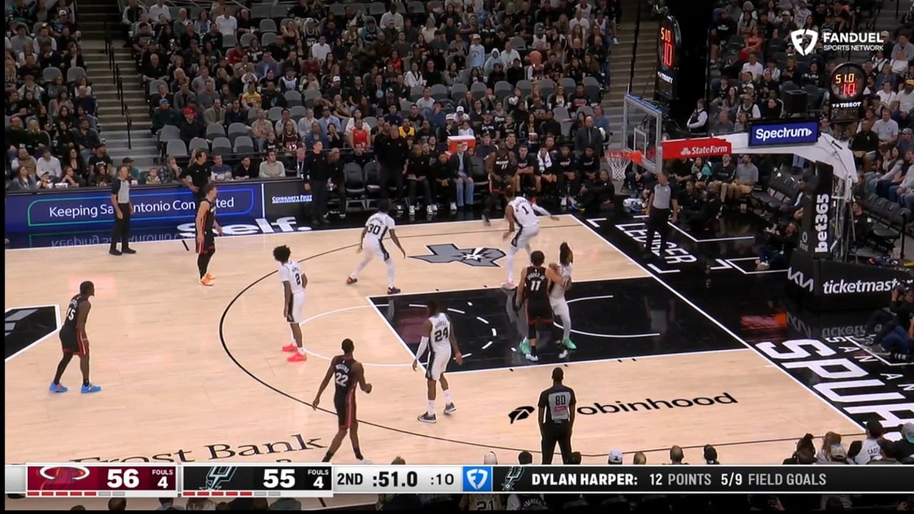 Bam Adebayo's Filthy Slam On Wemby