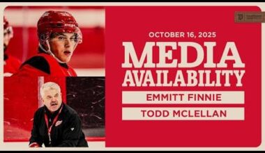 Emmitt Finnie, Todd McLellan Media | Oct. 16, 2025