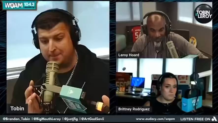 Tobin with a loud message to Adam Silver and the NBA on behalf of all Heat fans 😳