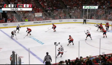 Brad Marchand Scores on the Breakaway