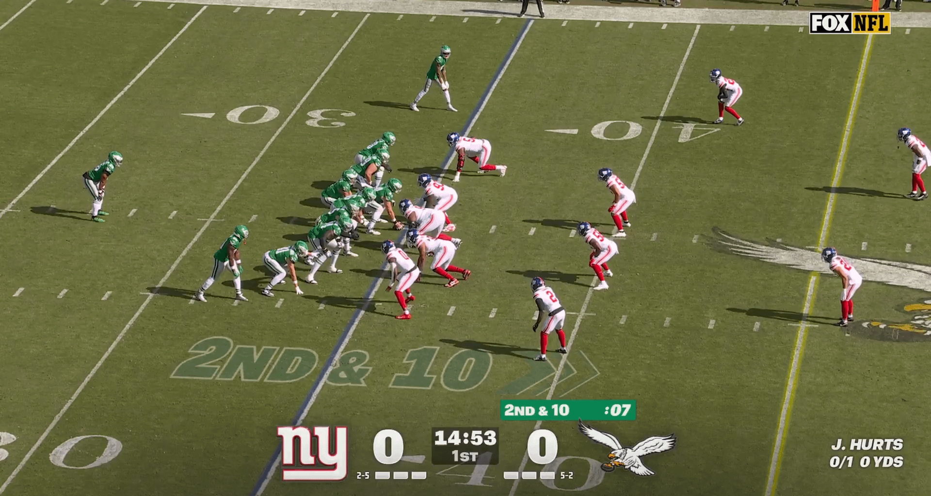 From the nfl community on Reddit: [Highlight] Saquon Barkley breaks off 65-yard TD on second play of game