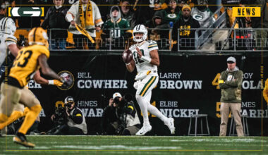 Here’s a crazy stat from Packers-Steelers in Week 8 - Green Bay Packers – packers.com