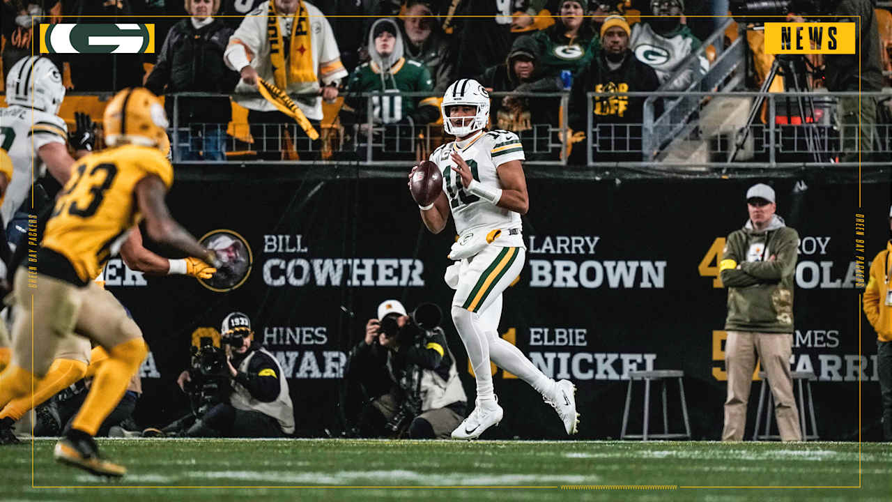 Here’s a crazy stat from Packers-Steelers in Week 8 - Green Bay Packers – packers.com