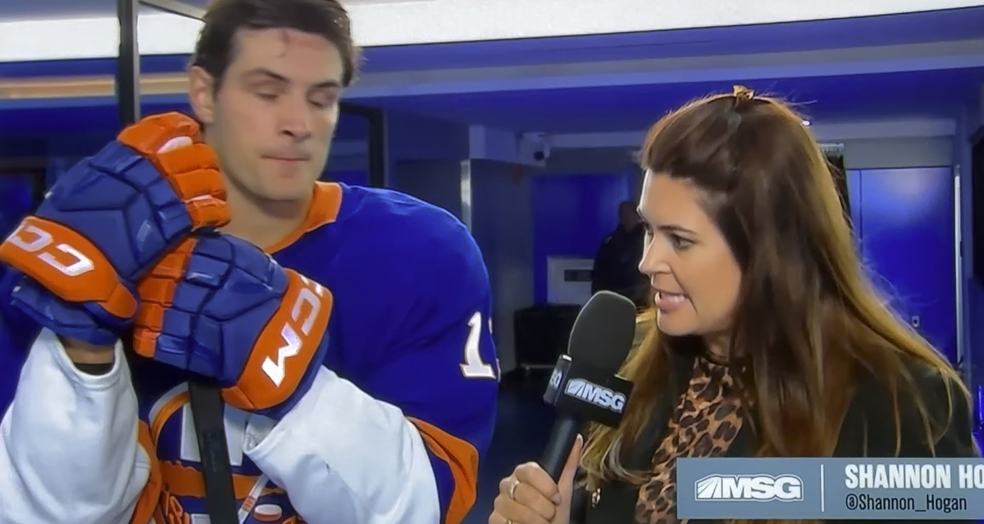 An explanation point?