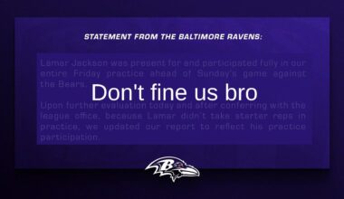 The ravens right now