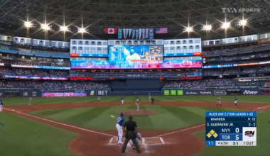 Vladimir Guerrero Jr grand slam (French feed)