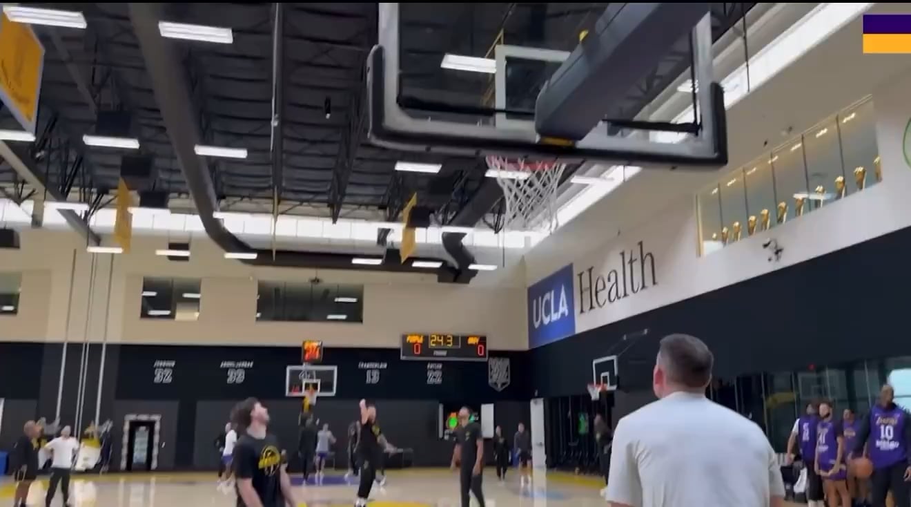 Luka on-court workout