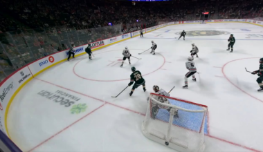 Sam Rinzel and Wyatt Kaiser team up for the incredible save