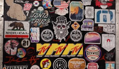 The Giants are the only team I've worked with that decorate their equipment trunks.