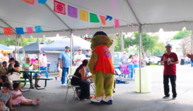 Orbit Enjoying his time off this post season.