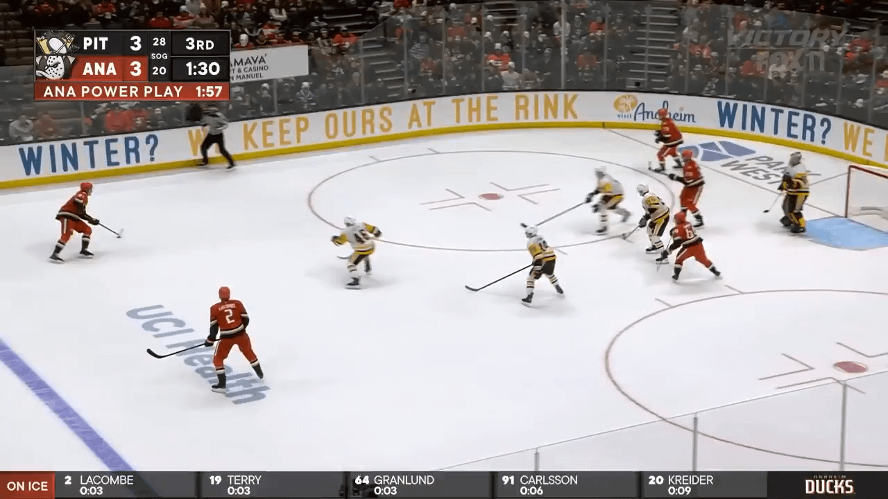 Chris Kreider scores the game-winner on his 2nd PP goal of the night! That’s back-to-back multi-goal games for Kreider!