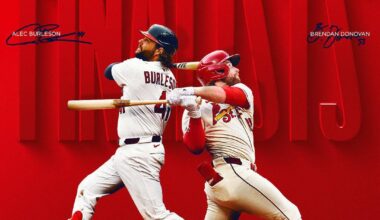 Our Cardinals finalists for the NL Utility Silver Slugger Award: Alec Burleson and Brendan Donovan