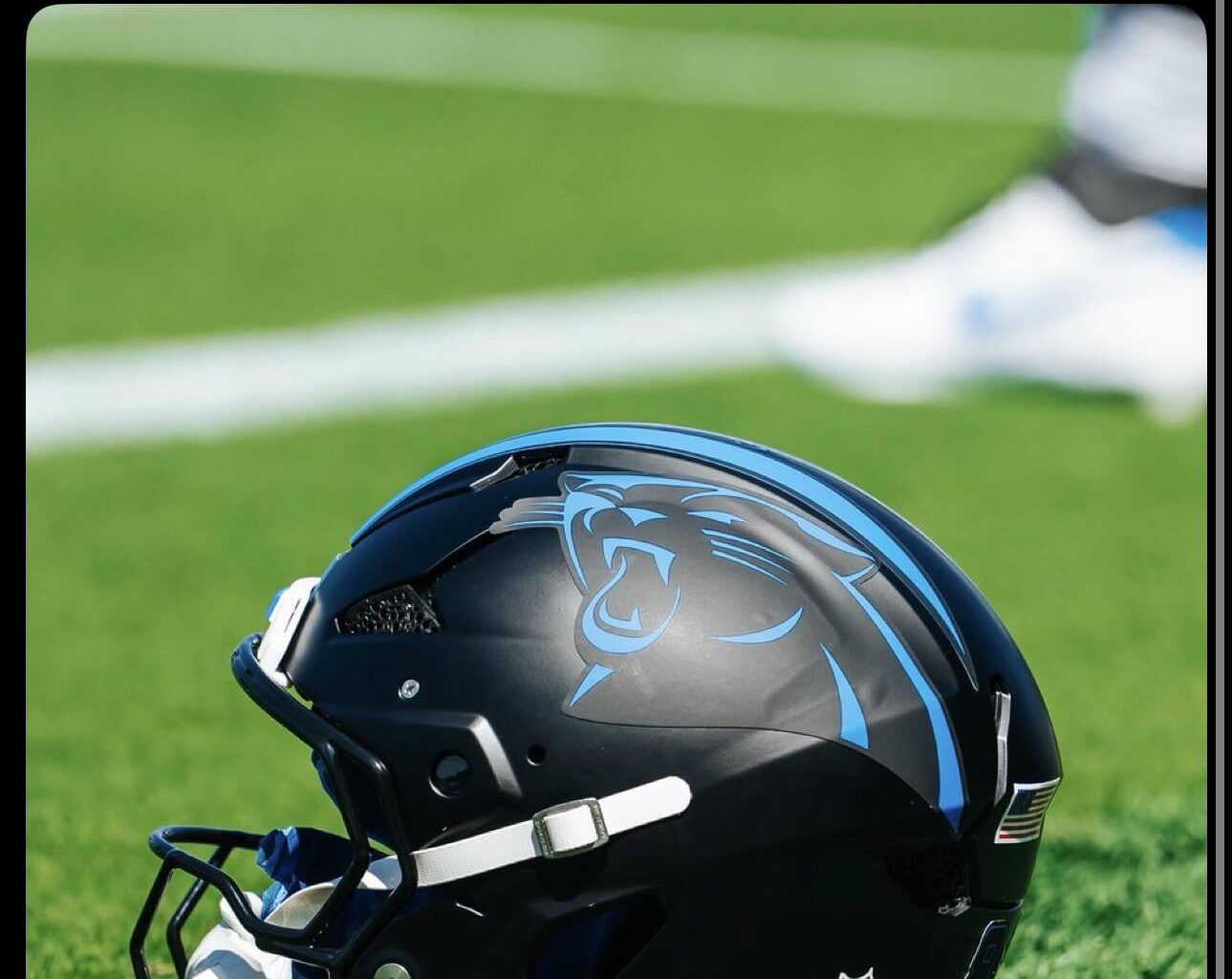 [Panthers] Black helmets confirmed against the Bills