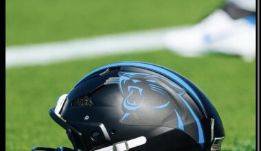 [Panthers] Black helmets confirmed against the Bills