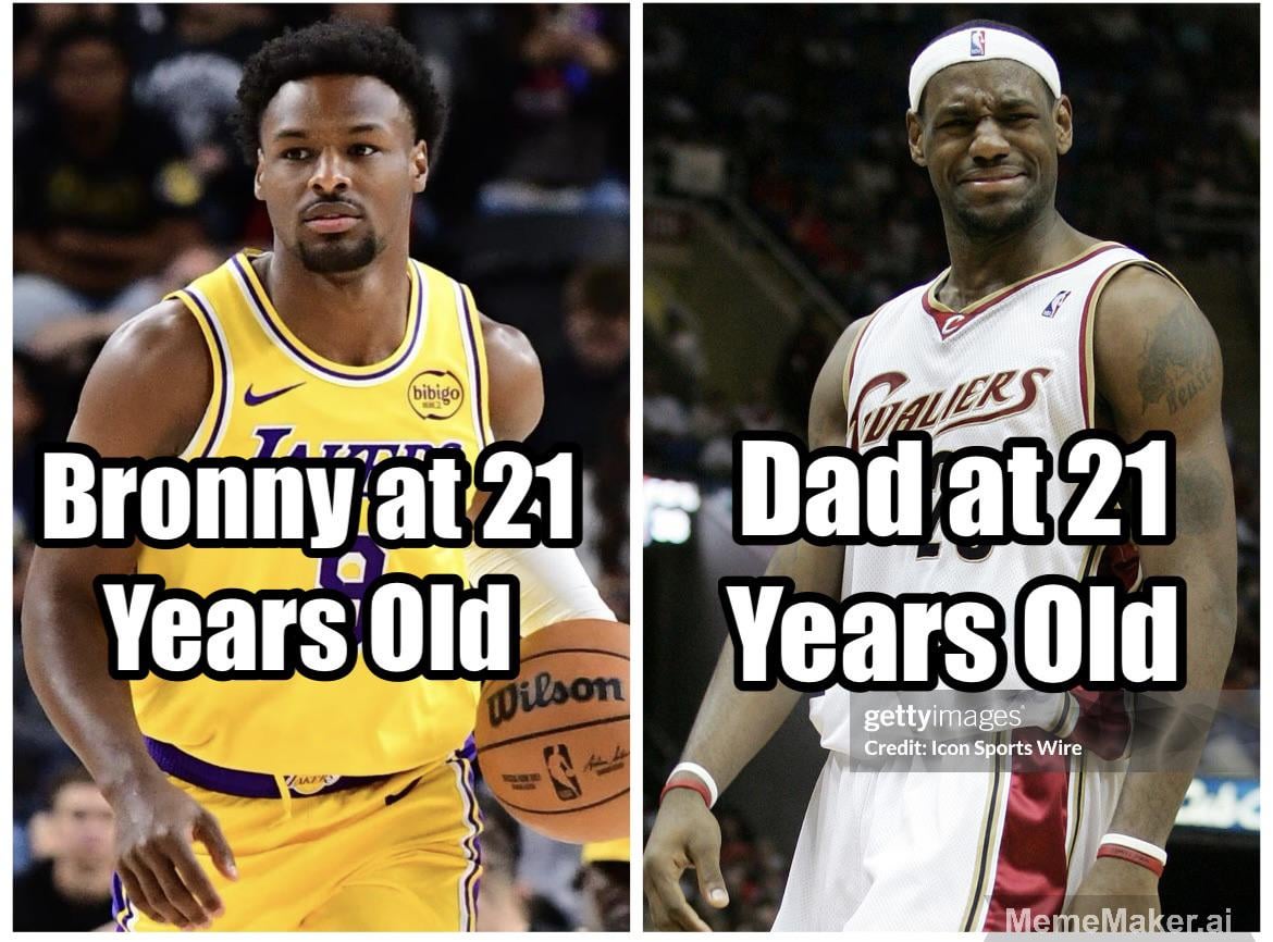 Bronny turns 21 years old today!