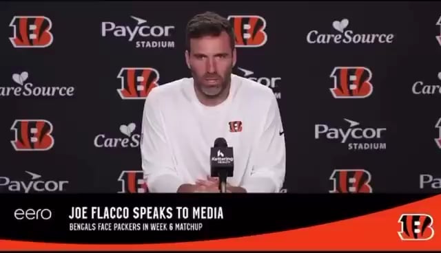 Bengals QB Joe Flacco on why he’s still playing at age 40: “You only get a chance to play in the NFL once, and I don’t want to take that for granted. I want to be able to look at myself in the mirror when I’m 50 years old and say that I gave it everything I had.”