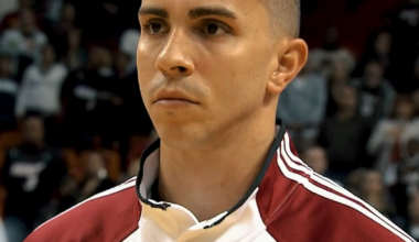 Former Puerto Rican Miami Heat Player Carlos Arroyo