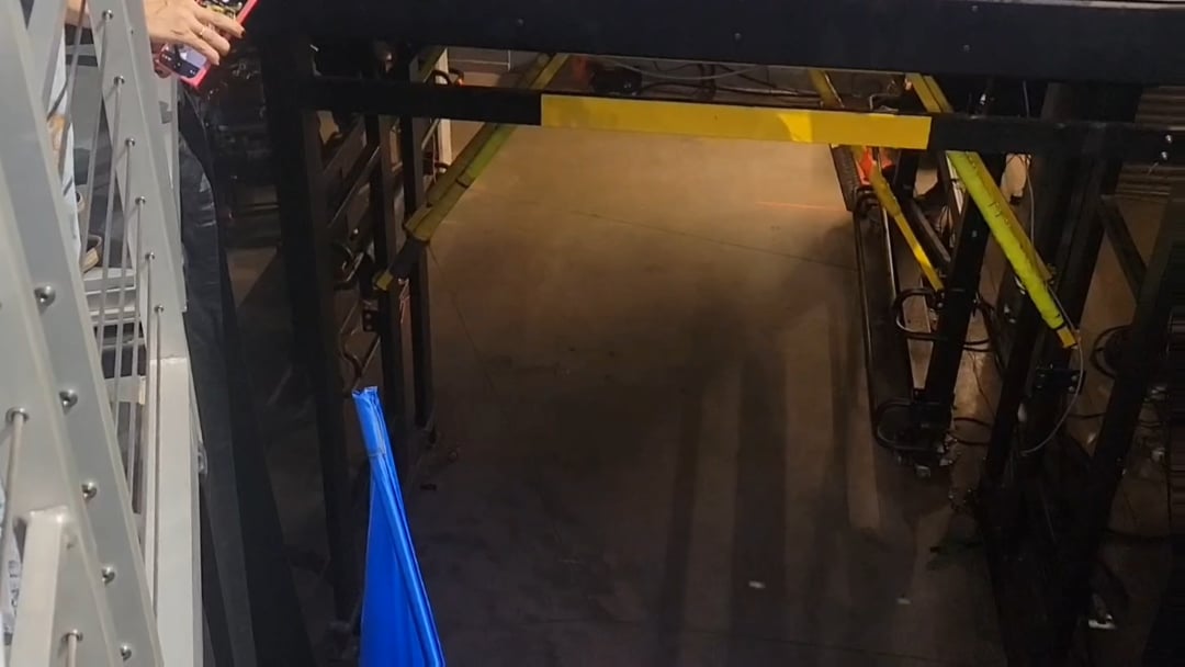 First tunnel exit of the season