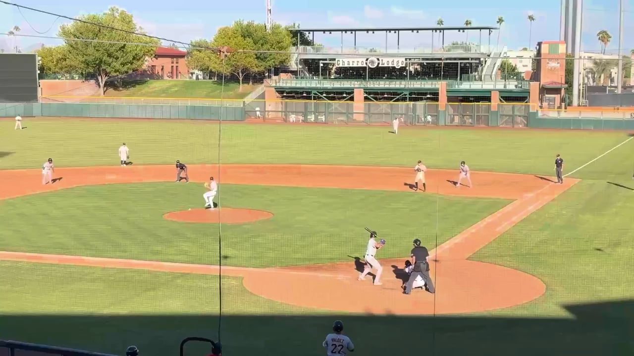 Charlie Condon hits a Grand Slam in the AFL. 110.2 mph off the bat