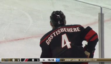 [LGK 0 - (1) CAR] Svechnikov goal 1 second into PP - his first of the season