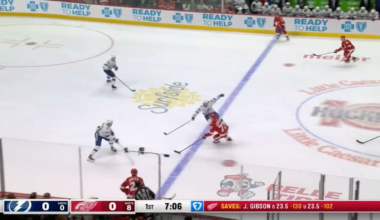 Sandin-Pellikka first NHL goal!