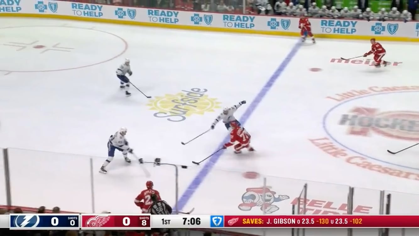 Sandin-Pellikka first NHL goal!