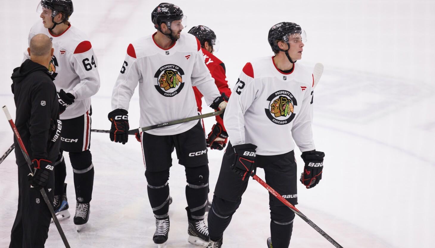 Blackhawks injury updates: Alex Vlasic probable for season opener after getting cut by skate