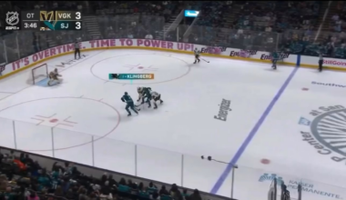 Alex Nedeljkovic pranks his team