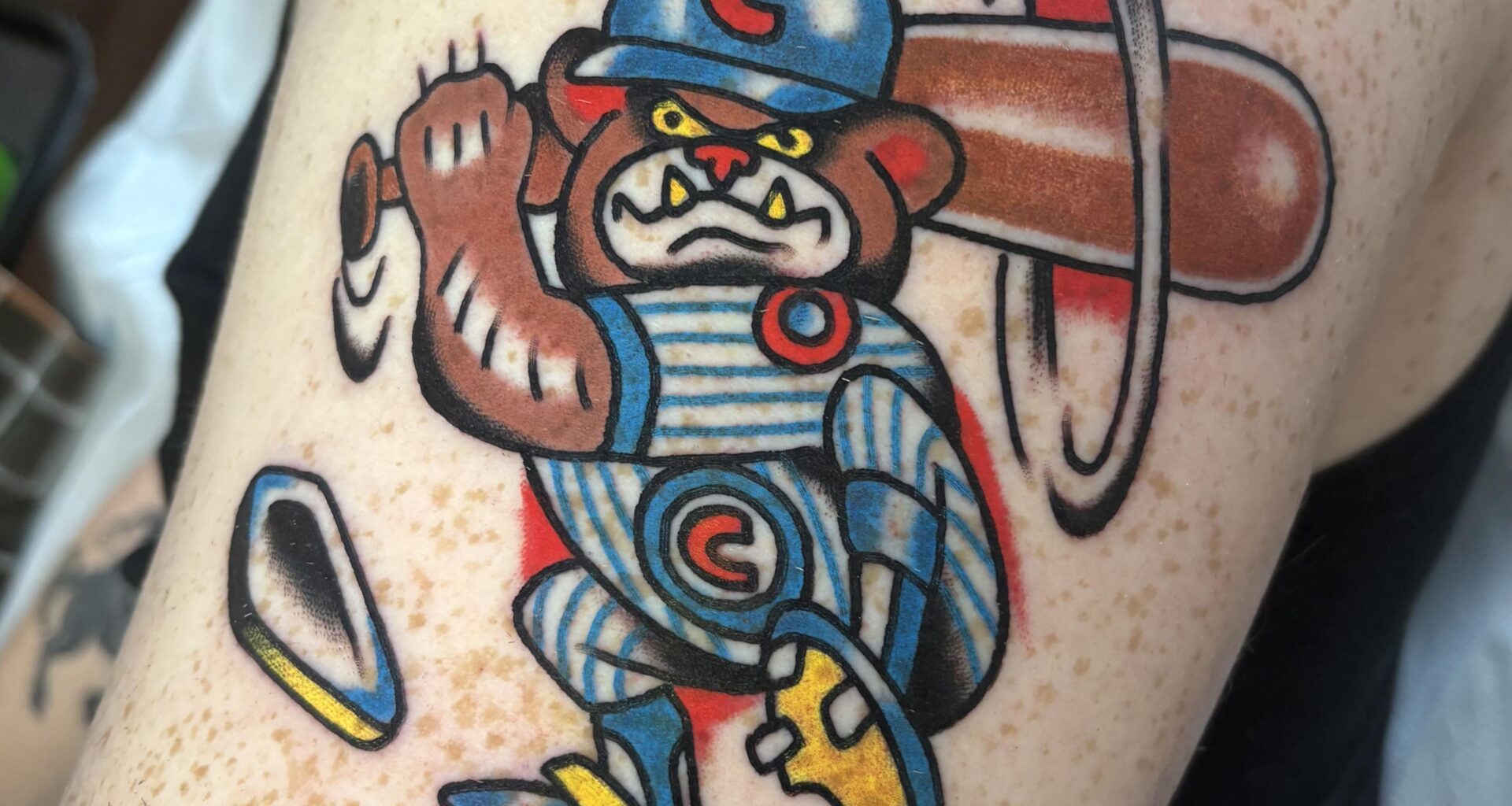 Finally got my tattoo after Wild Card clinch. Done by Julia Campione at Good Omen Tattoo