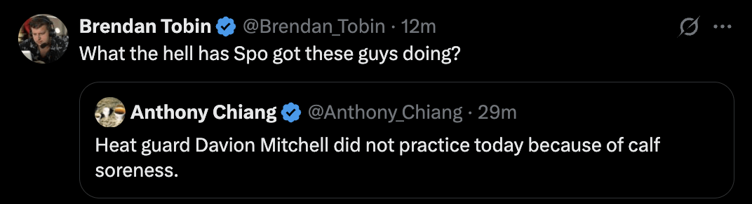 Why is everybody getting injured?!?