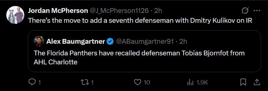 Looks like they called up Tobias