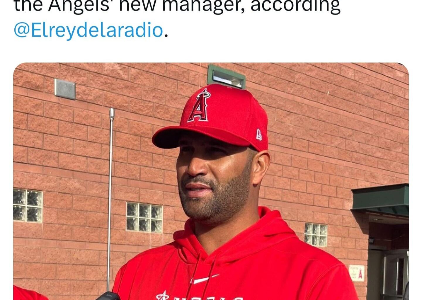 Albert Pujols is the halos new manager?!