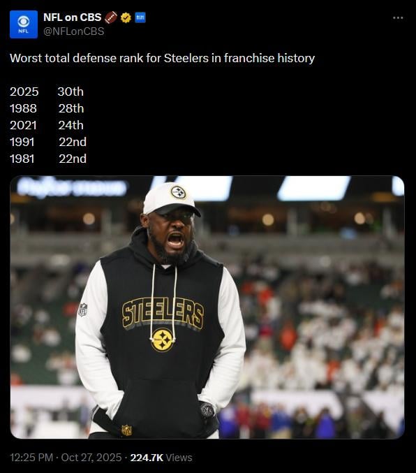 "And when I say big things, I'm talking about historic things."