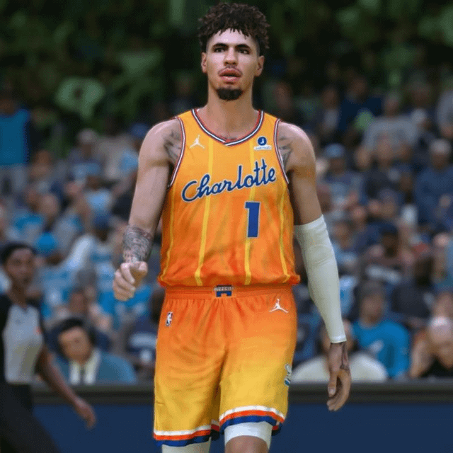 The Charlotte Hornets 2025-26 City Edition jersey appears to have been leaked by an NBA 2K modder.