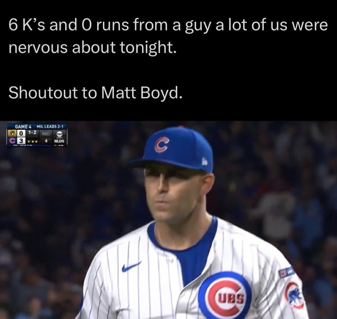 I gotta admit I was a bit nervous with him on the mound tonight.