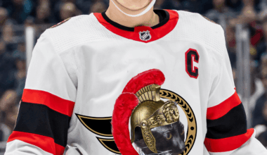 Brady Tkachuck spotted wearing a interesting jersey for today's game.