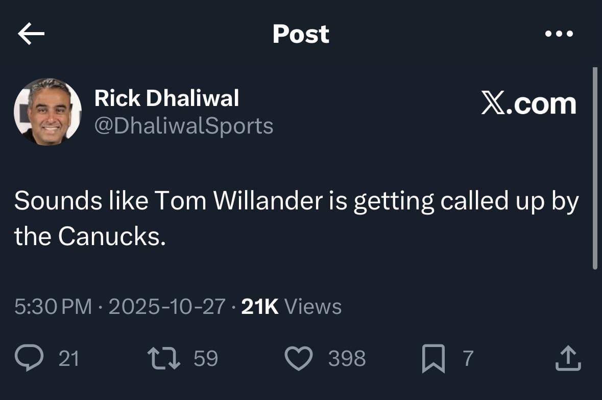 Willander getting called up to the big club