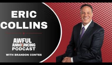 [Awful Announcing Podcast] Eric Collins on joining Prime Video, Vin Scully, calling Hornets games, and more
