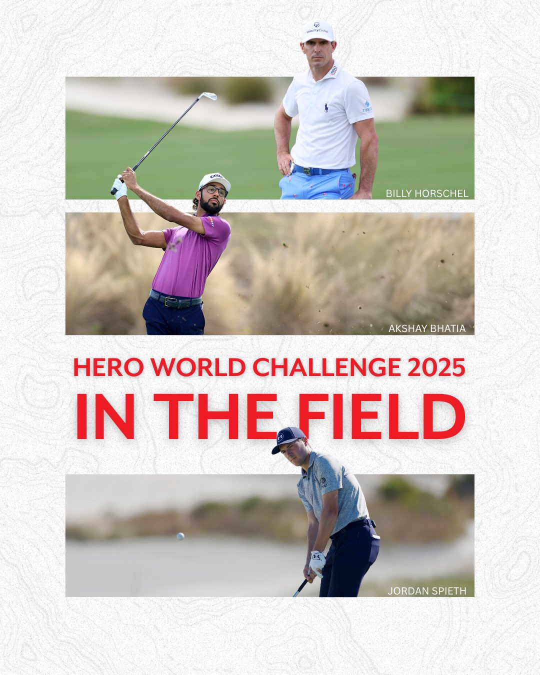 Hero World Challenge confirms field