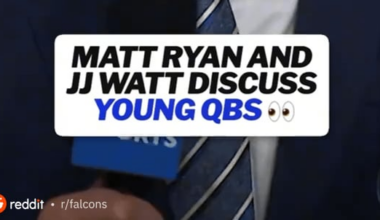 JJ Watt and Matt Ryan have some words for all you people overreacting