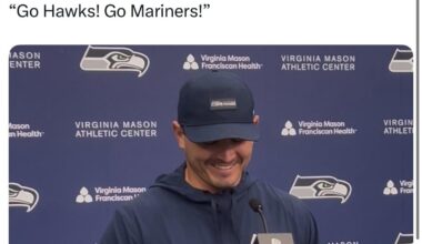 [Bell] “Go Hawks! Go Mariners!”